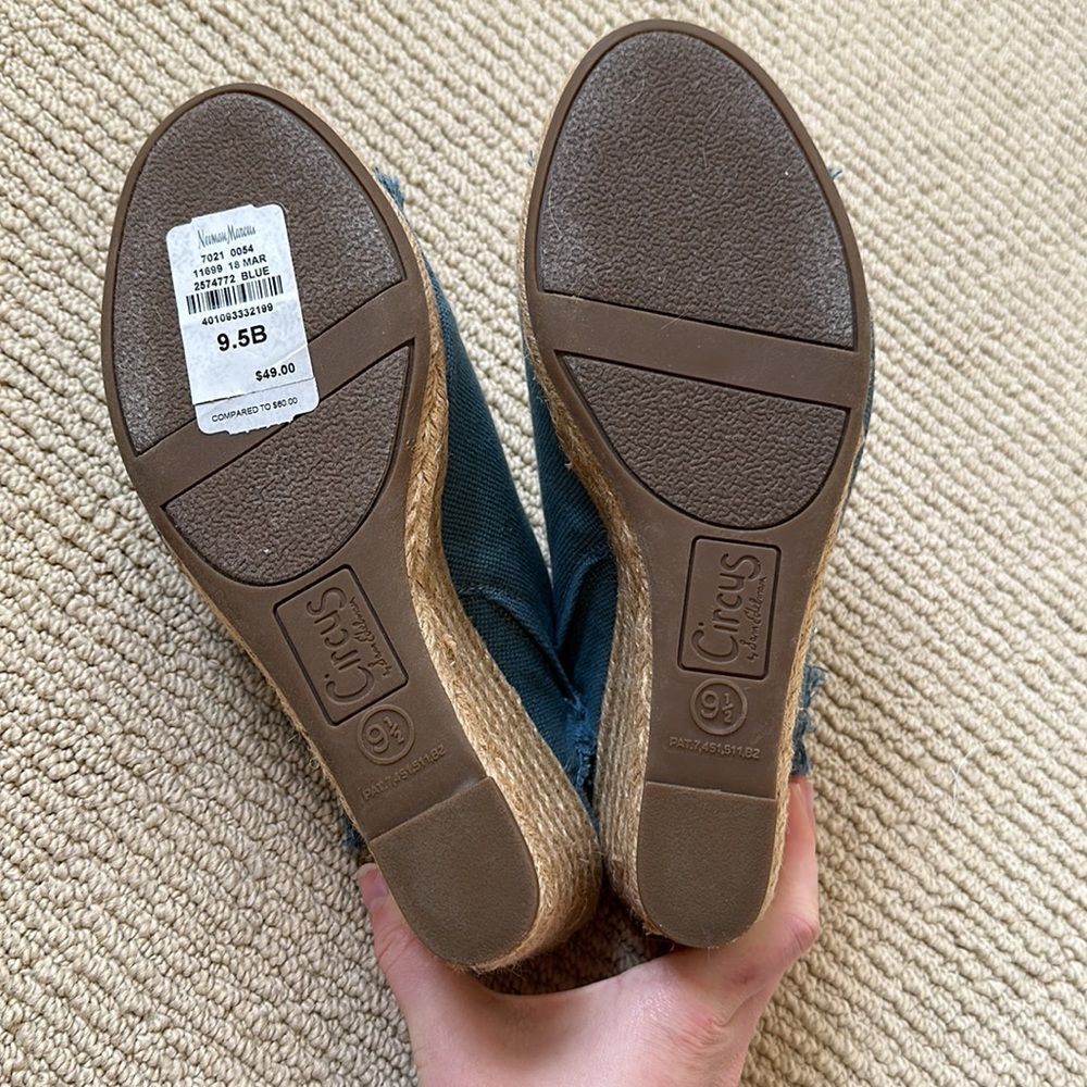 Sam Edelman Circus Baker Wedge Sandal Size 9.5 - Picture 9 of 13